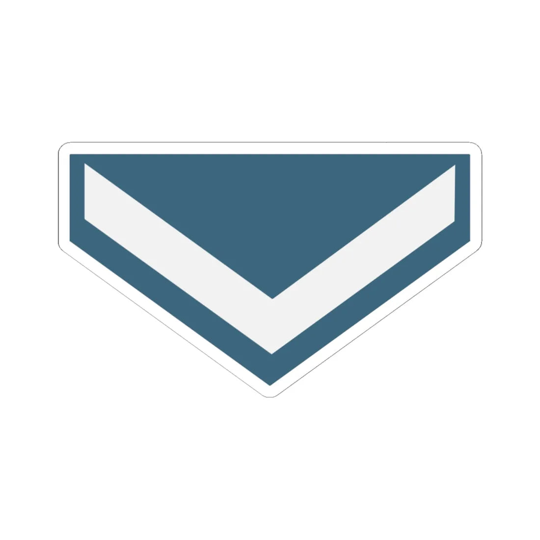 01.Syrian Air Force PFC (Syria) (Military Rank) STICKER Vinyl Kiss-Cut Decal 6 Inch White - The Sticker Space