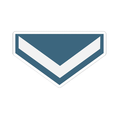01.Syrian Air Force PFC (Syria) (Military Rank) STICKER Vinyl Kiss-Cut Decal 6 Inch White - The Sticker Space