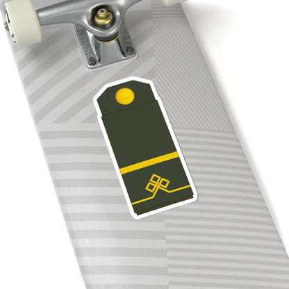 02 Mongolian Army LCP (Mongolia) (Military Rank) STICKER Vinyl Kiss-Cut Decal - The Sticker Space