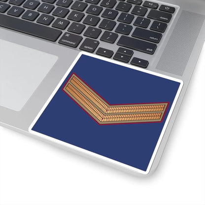 02. QEAF CPL (Qatar) (Military Rank) STICKER Vinyl Kiss-Cut Decal - The Sticker Space