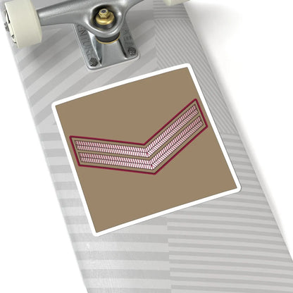 02. QELF CPL (Qatar) (Military Rank) STICKER Vinyl Kiss-Cut Decal - The Sticker Space