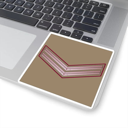 02. QELF CPL (Qatar) (Military Rank) STICKER Vinyl Kiss-Cut Decal - The Sticker Space