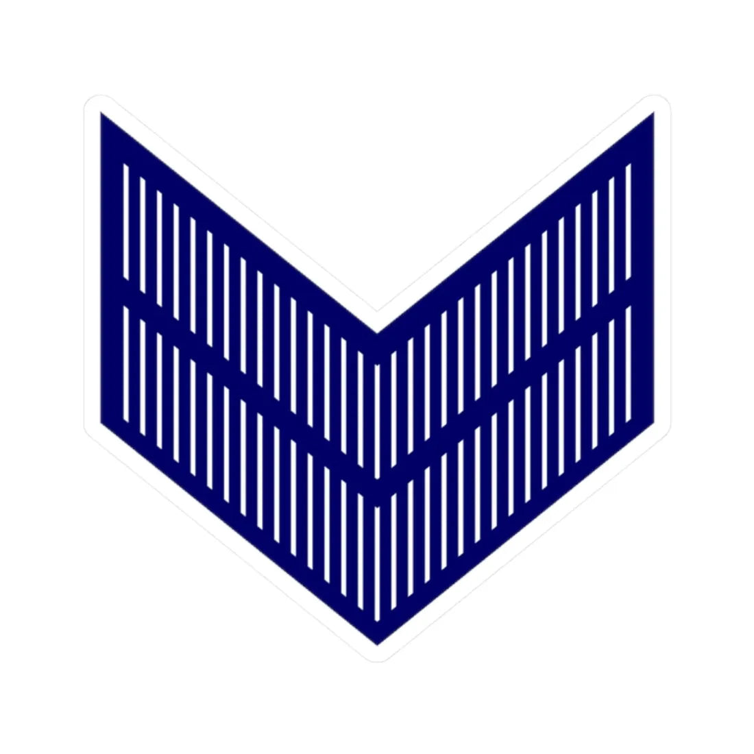 02. RJN CPL (Jordan) (Military Rank) STICKER Vinyl Kiss-Cut Decal 2 Inch White - The Sticker Space