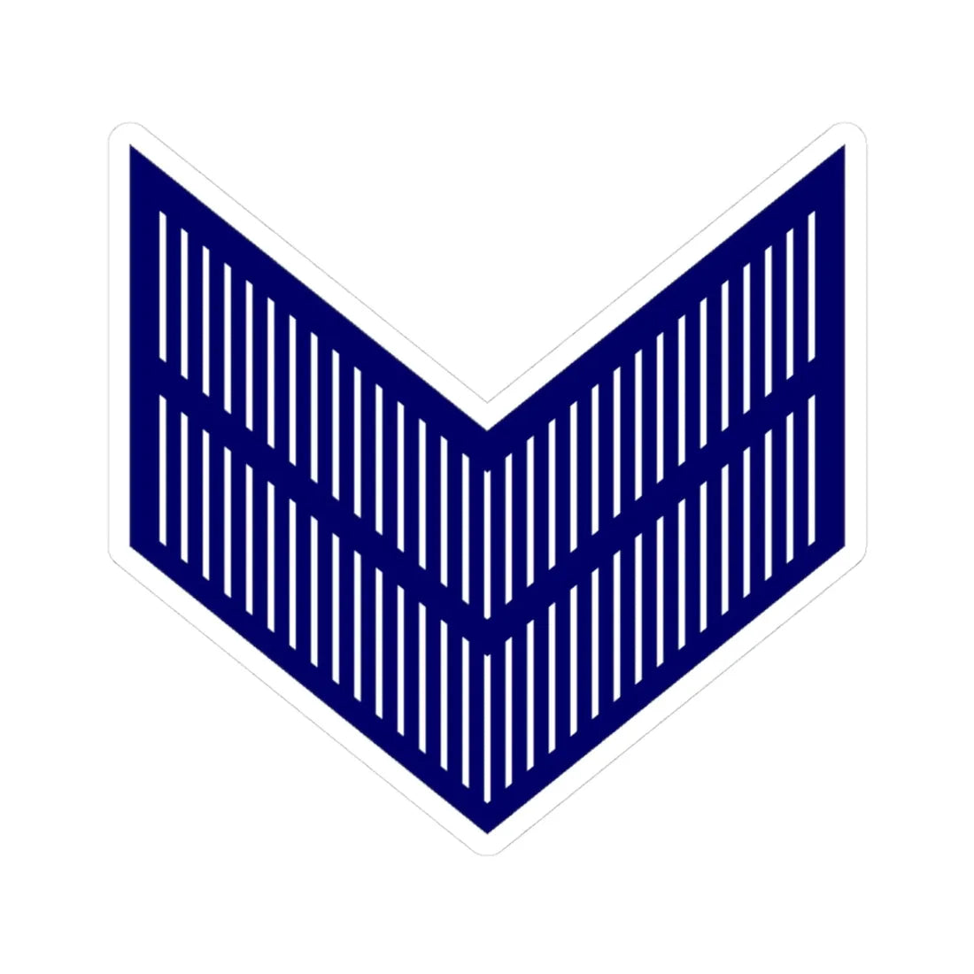 02. RJN CPL (Jordan) (Military Rank) STICKER Vinyl Kiss-Cut Decal 3 Inch White - The Sticker Space