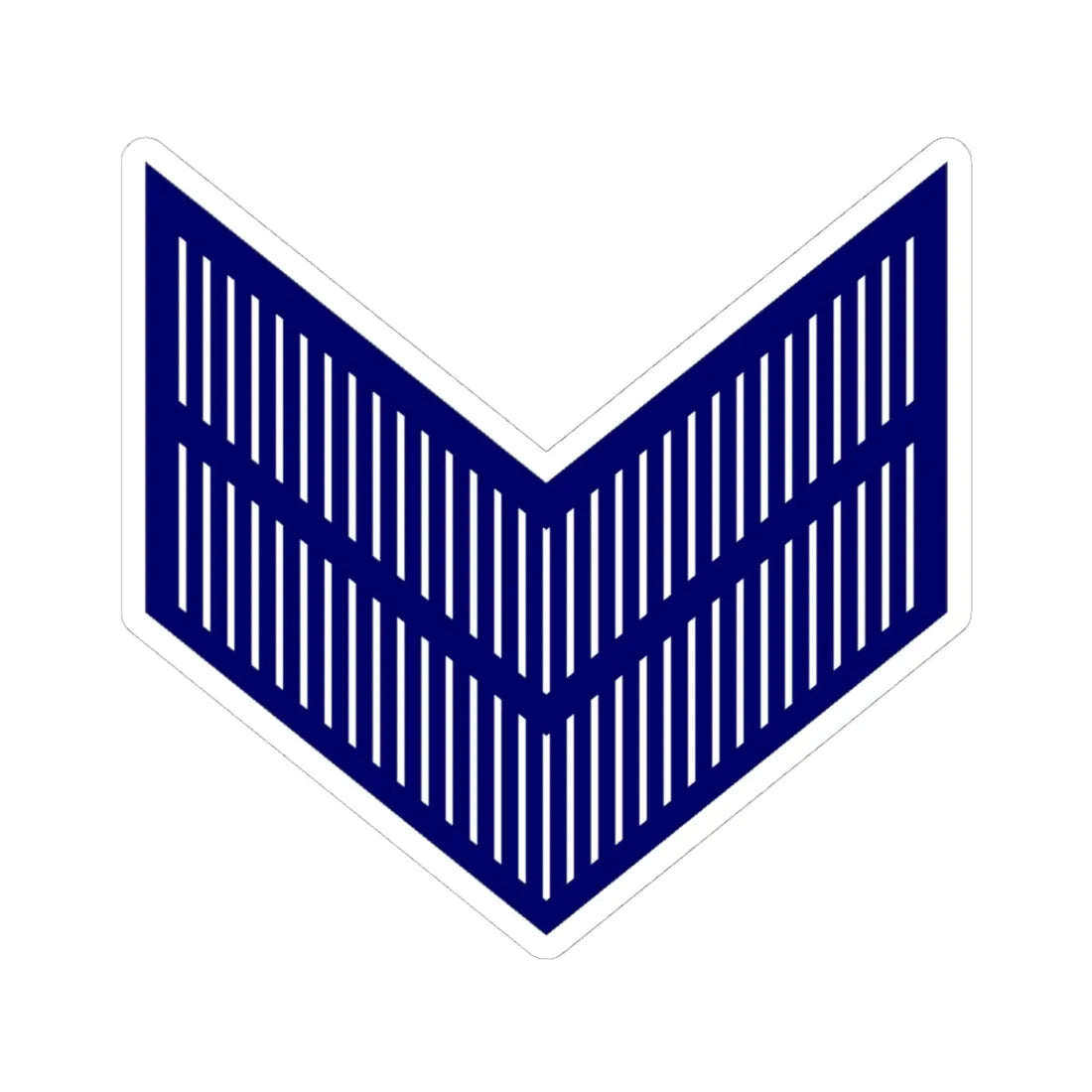 02. RJN CPL (Jordan) (Military Rank) STICKER Vinyl Kiss-Cut Decal 4 Inch White - The Sticker Space