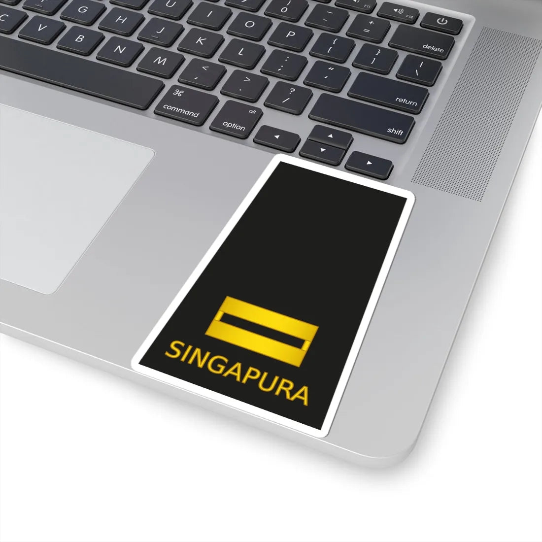 02 RSN OF01b (Singapore) (Military Rank) STICKER Vinyl Kiss-Cut Decal - The Sticker Space