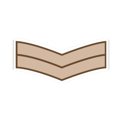 02 Somali Army CPL (Mali) (Military Rank) STICKER Vinyl Kiss-Cut Decal 2 Inch White - The Sticker Space