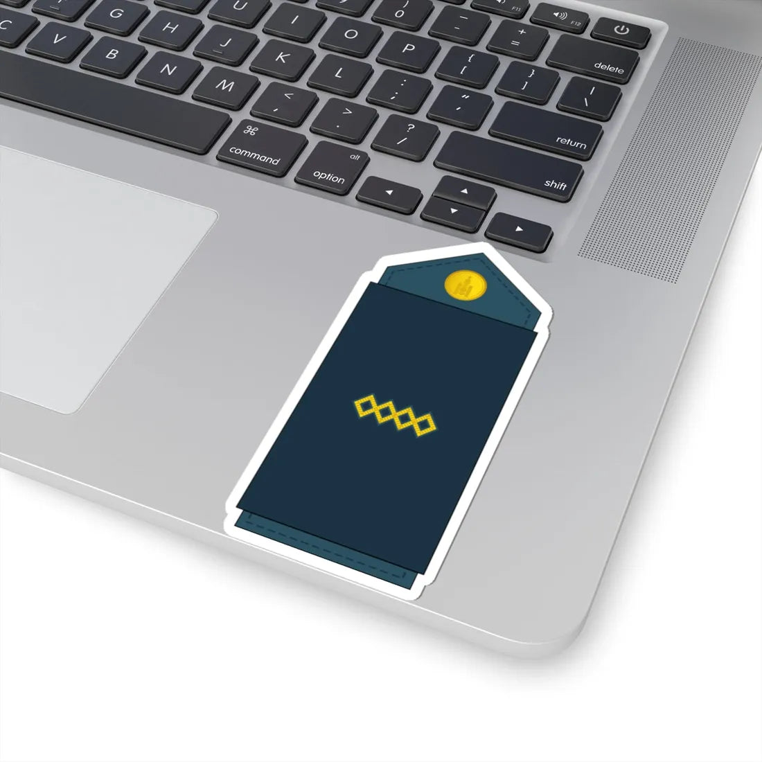 02.Mongolian Air Force PFC (Mongolia) (Military Rank) STICKER Vinyl Kiss-Cut Decal - The Sticker Space