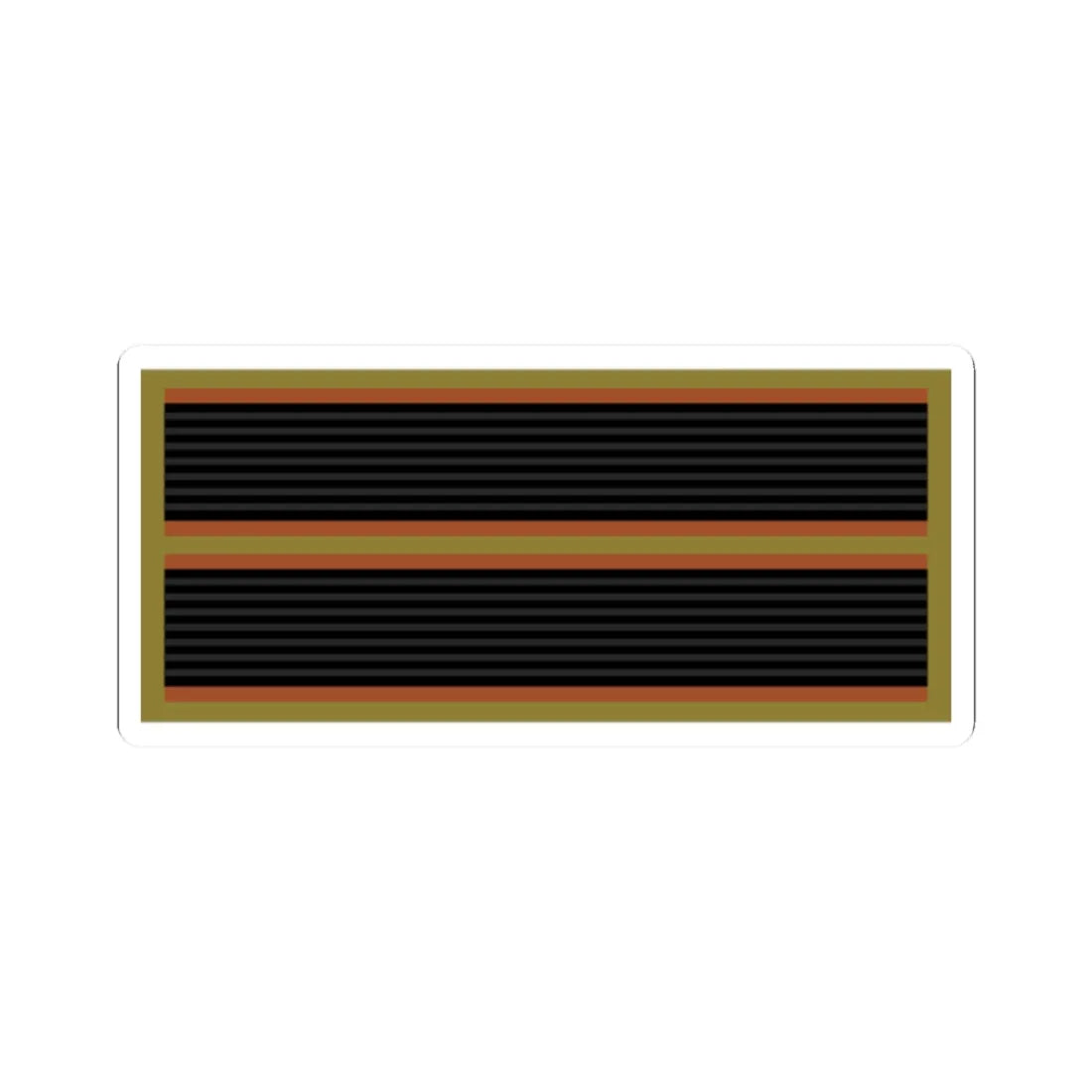 02.Nepalese Army CPL (Nepal) (Military Rank) STICKER Vinyl Kiss-Cut Decal 2 Inch White - The Sticker Space