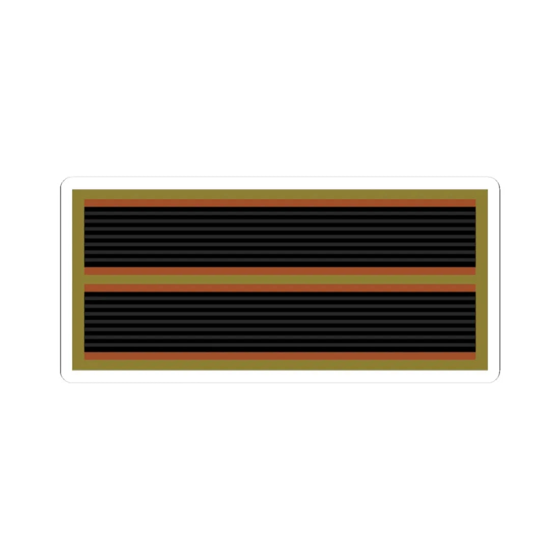 02.Nepalese Army CPL (Nepal) (Military Rank) STICKER Vinyl Kiss-Cut Decal 3 Inch White - The Sticker Space