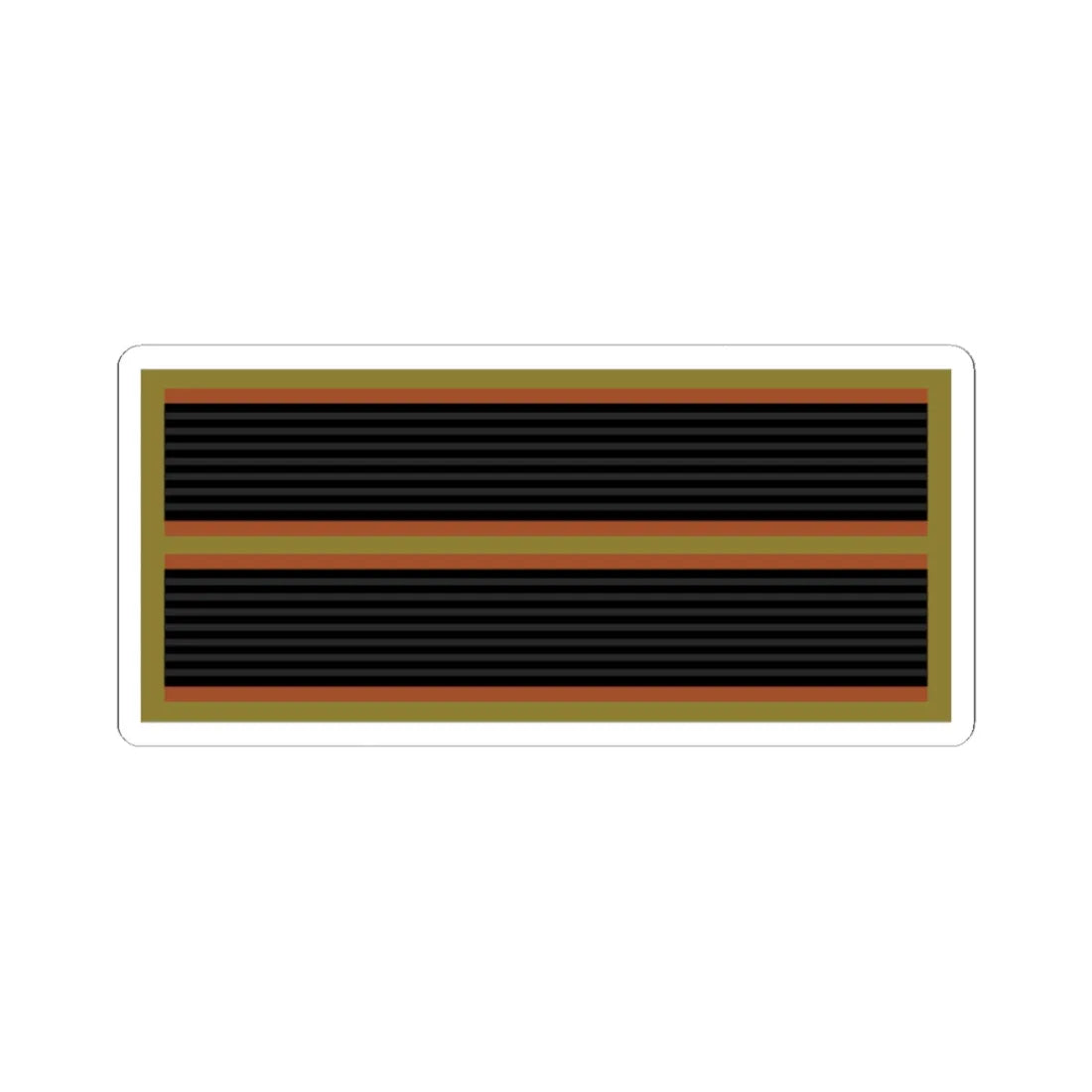 02.Nepalese Army CPL (Nepal) (Military Rank) STICKER Vinyl Kiss-Cut Decal 6 Inch White - The Sticker Space