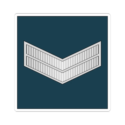 02.RBAF CPL (Bahrain) (Military Rank) STICKER Vinyl Kiss-Cut Decal 4 Inch White - The Sticker Space