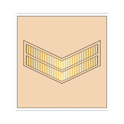 02.RBLF CPL (Bahrain) (Military Rank) STICKER Vinyl Kiss-Cut Decal 2 Inch White - The Sticker Space
