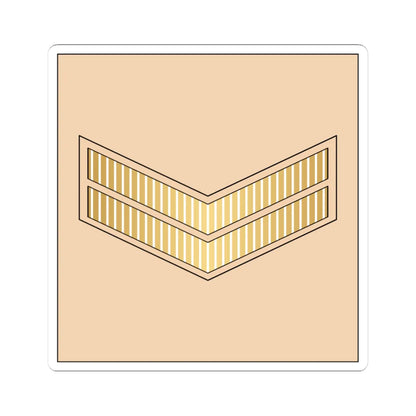 02.RBLF CPL (Bahrain) (Military Rank) STICKER Vinyl Kiss-Cut Decal 3 Inch White - The Sticker Space