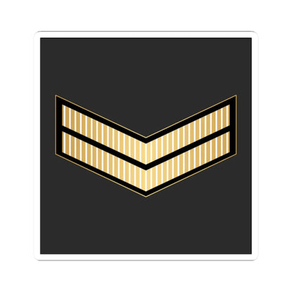 02.RBNF CPL (Bahrain) (Military Rank) STICKER Vinyl Kiss-Cut Decal 2 Inch White - The Sticker Space