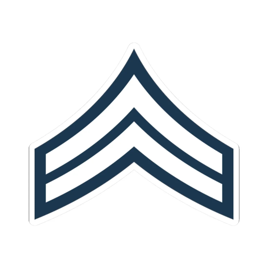 02.RSAF SAM (Saudi Arabia) (Military Rank) STICKER Vinyl Kiss-Cut Decal 2 Inch White - The Sticker Space