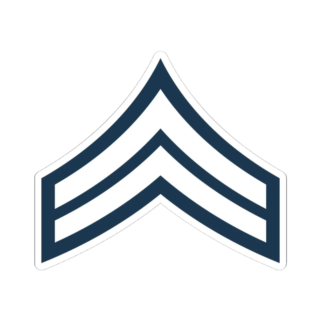 02.RSAF SAM (Saudi Arabia) (Military Rank) STICKER Vinyl Kiss-Cut Decal 4 Inch White - The Sticker Space
