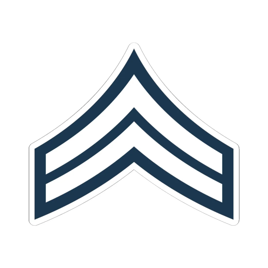 02.RSAF SAM (Saudi Arabia) (Military Rank) STICKER Vinyl Kiss-Cut Decal 6 Inch White - The Sticker Space