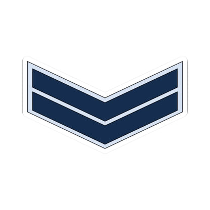 02.YN PO3 (Yemen) (Military Rank) STICKER Vinyl Kiss-Cut Decal 2 Inch White - The Sticker Space