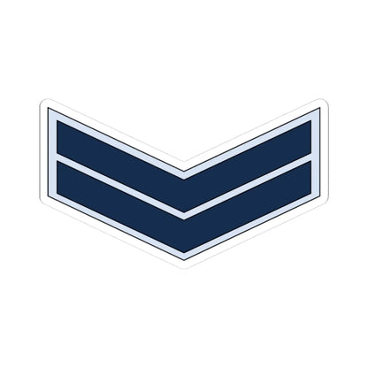 02.YN PO3 (Yemen) (Military Rank) STICKER Vinyl Kiss-Cut Decal 3 Inch White - The Sticker Space