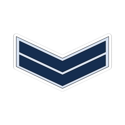 02.YN PO3 (Yemen) (Military Rank) STICKER Vinyl Kiss-Cut Decal 4 Inch White - The Sticker Space