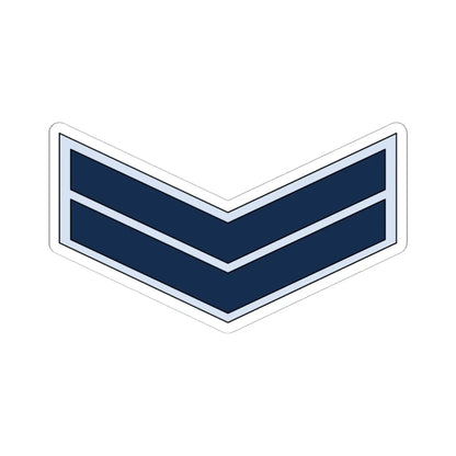02.YN PO3 (Yemen) (Military Rank) STICKER Vinyl Kiss-Cut Decal 6 Inch White - The Sticker Space