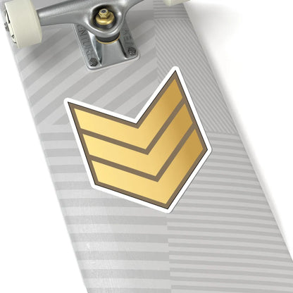 03. KLF SGT (Kuwait) (Military Rank) STICKER Vinyl Kiss-Cut Decal - The Sticker Space