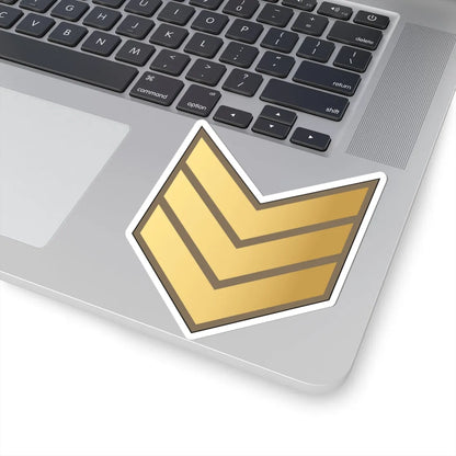 03. KLF SGT (Kuwait) (Military Rank) STICKER Vinyl Kiss-Cut Decal - The Sticker Space