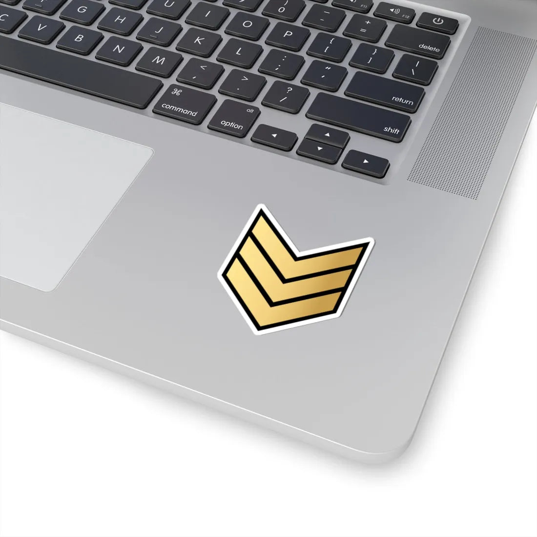 03. KNF SGT (Kuwait) (Military Rank) STICKER Vinyl Kiss-Cut Decal - The Sticker Space