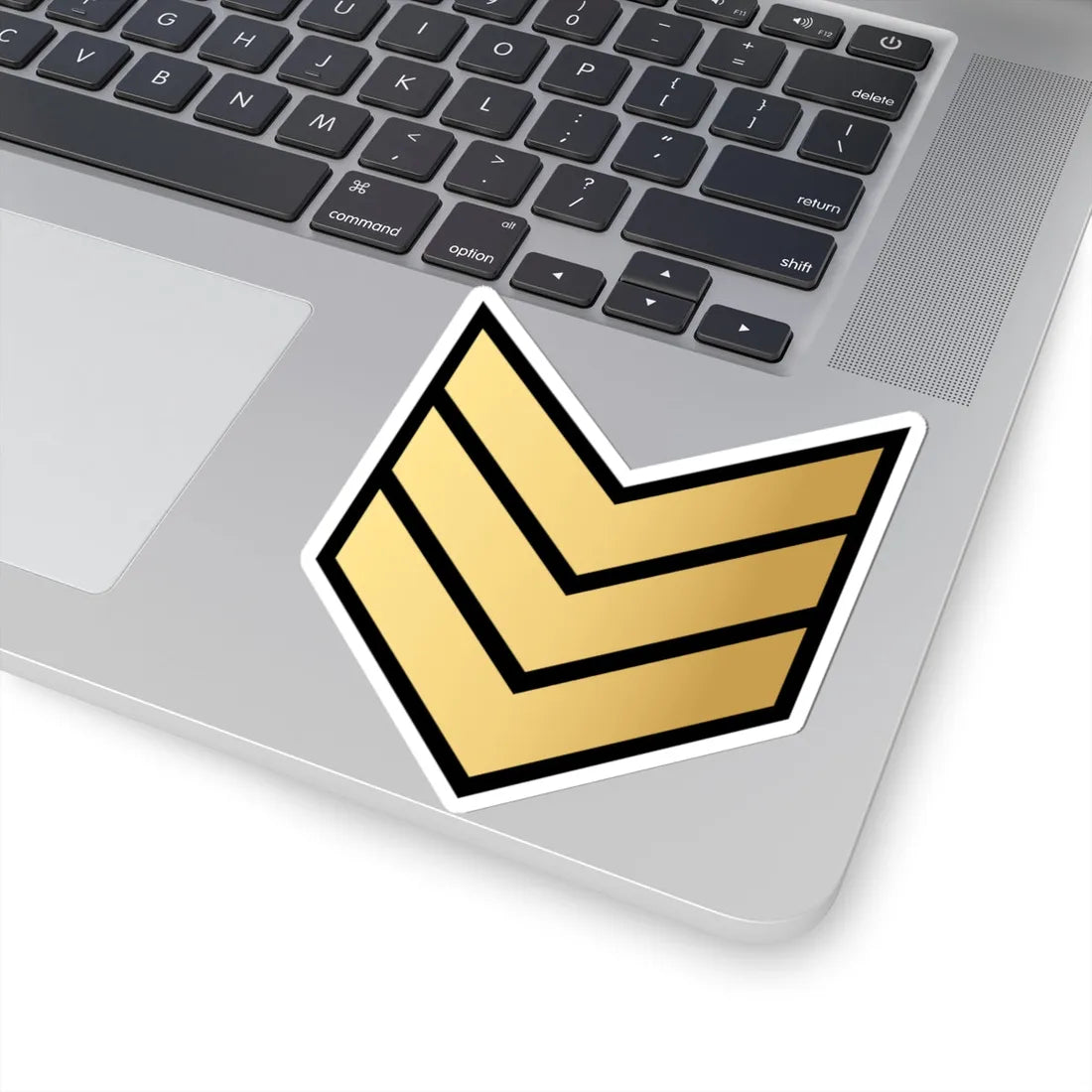 03. KNF SGT (Kuwait) (Military Rank) STICKER Vinyl Kiss-Cut Decal - The Sticker Space