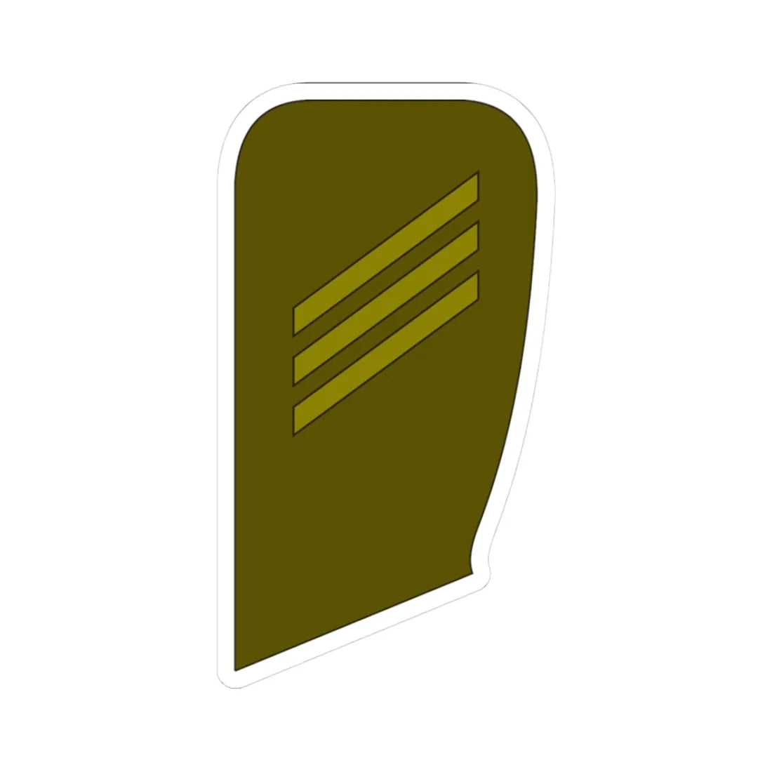 03 Lithuania Army SPVT (Lithuania) (Military Rank) STICKER Vinyl Kiss-Cut Decal 3 Inch White - The Sticker Space
