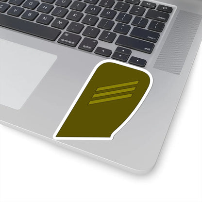 03 Lithuania Army SPVT (Lithuania) (Military Rank) STICKER Vinyl Kiss-Cut Decal - The Sticker Space