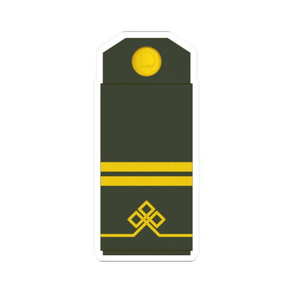 03 Mongolian Army CPL (Mongolia) (Military Rank) STICKER Vinyl Kiss-Cut Decal 2 Inch White - The Sticker Space