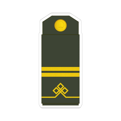 03 Mongolian Army CPL (Mongolia) (Military Rank) STICKER Vinyl Kiss-Cut Decal 6 Inch White - The Sticker Space