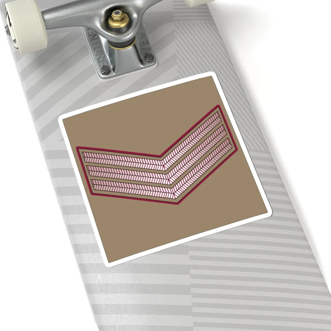 03. QELF SGT (Qatar) (Military Rank) STICKER Vinyl Kiss-Cut Decal - The Sticker Space