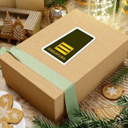 03 RSA OF02 (Singapore) (Military Rank) STICKER Vinyl Kiss-Cut Decal - The Sticker Space