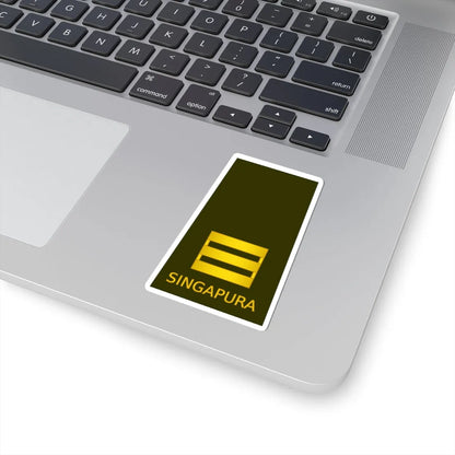 03 RSA OF02 (Singapore) (Military Rank) STICKER Vinyl Kiss-Cut Decal - The Sticker Space