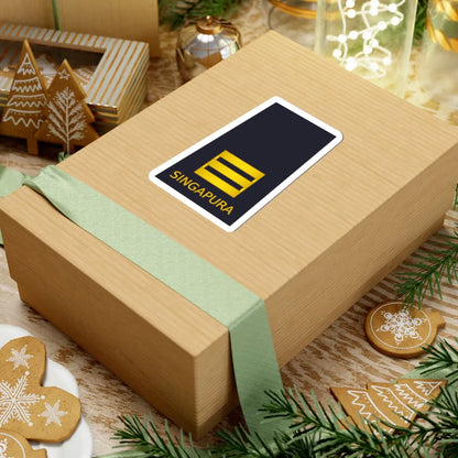 03 RSAF OF02 (Singapore) (Military Rank) STICKER Vinyl Kiss-Cut Decal - The Sticker Space