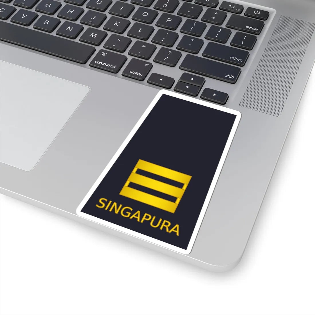 03 RSAF OF02 (Singapore) (Military Rank) STICKER Vinyl Kiss-Cut Decal - The Sticker Space