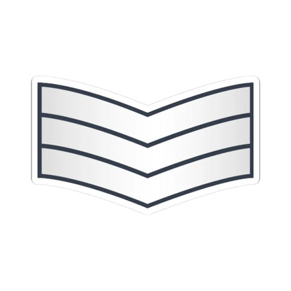03 Somali Air Force SGT (Mali) (Military Rank) STICKER Vinyl Kiss-Cut Decal 3 Inch White - The Sticker Space