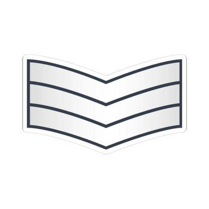 03 Somali Air Force SGT (Mali) (Military Rank) STICKER Vinyl Kiss-Cut Decal 6 Inch White - The Sticker Space