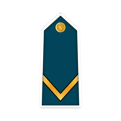 03.AlgAF SGT (Algeria) (Military Rank) STICKER Vinyl Kiss-Cut Decal 3 Inch White - The Sticker Space