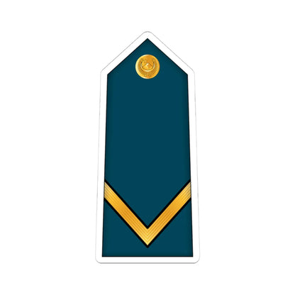 03.AlgAF SGT (Algeria) (Military Rank) STICKER Vinyl Kiss-Cut Decal 4 Inch White - The Sticker Space