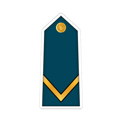 03.AlgAF SGT (Algeria) (Military Rank) STICKER Vinyl Kiss-Cut Decal 6 Inch White - The Sticker Space