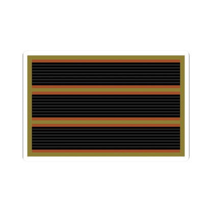 03.Nepalese Army SGT (Nepal) (Military Rank) STICKER Vinyl Kiss-Cut Decal 2 Inch White - The Sticker Space