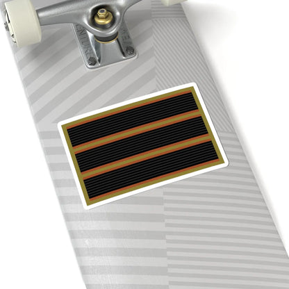 03.Nepalese Army SGT (Nepal) (Military Rank) STICKER Vinyl Kiss-Cut Decal - The Sticker Space