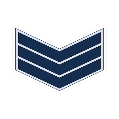 03.YN PO2 (Yemen) (Military Rank) STICKER Vinyl Kiss-Cut Decal 2 Inch White - The Sticker Space