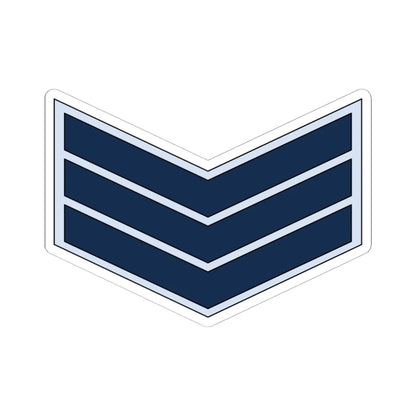 03.YN PO2 (Yemen) (Military Rank) STICKER Vinyl Kiss-Cut Decal 6 Inch White - The Sticker Space