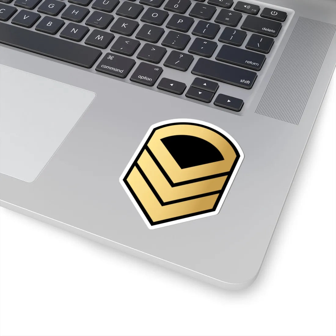 04. KNF SFC (Kuwait) (Military Rank) STICKER Vinyl Kiss-Cut Decal - The Sticker Space