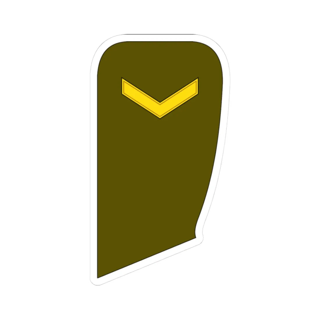 04 Lithuania Army CPL (Lithuania) (Military Rank) STICKER Vinyl Kiss-Cut Decal 3 Inch White - The Sticker Space
